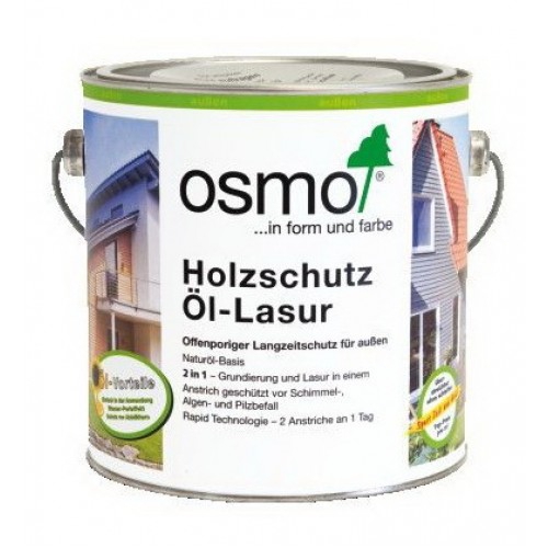 Лазурь для наружных работ HOLZSCHUTZ OL-LAZUR 0,75л серый базальт (903)