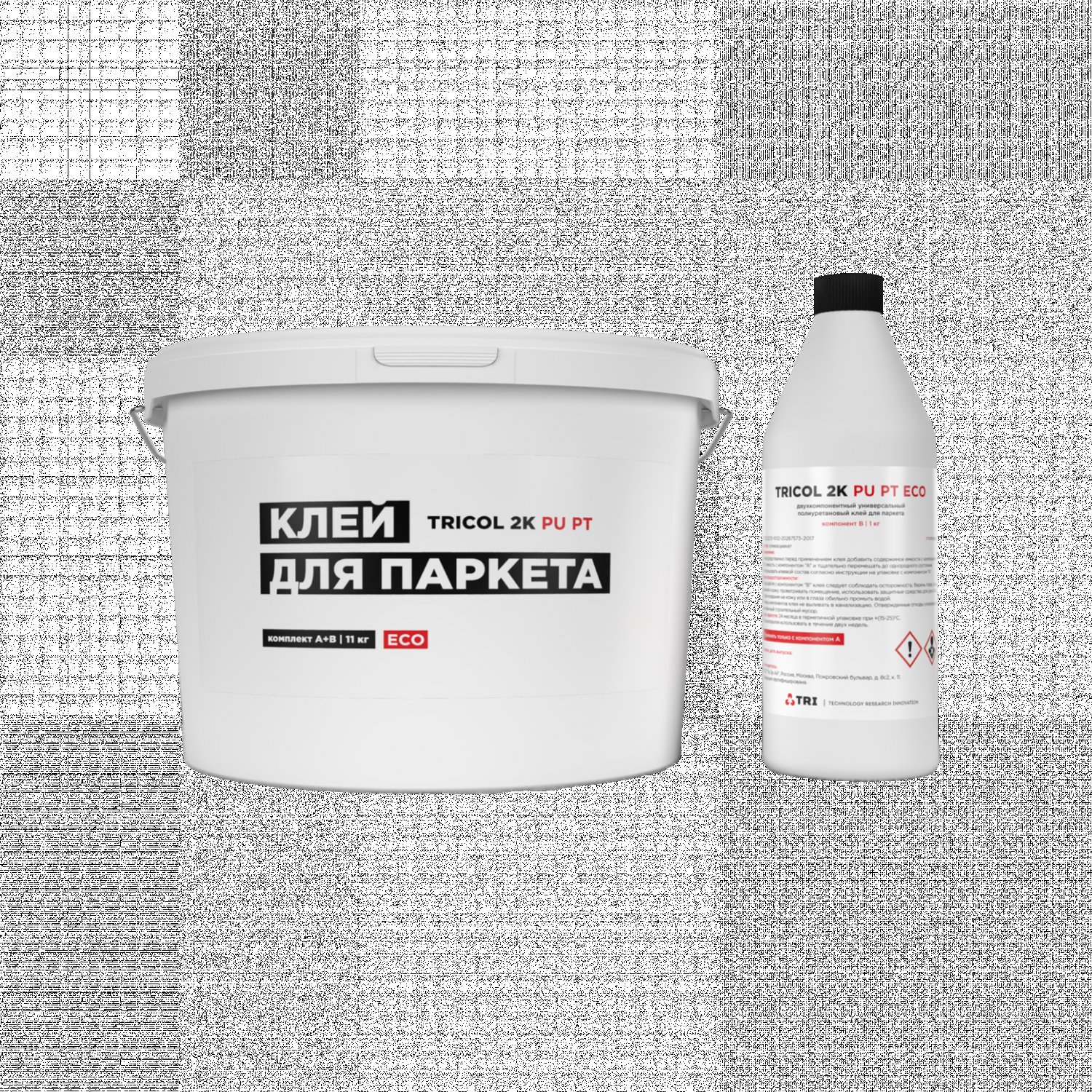 Клей для паркета TRICOL 2K PU PT ECO TRICOL 2K PU PT ECO